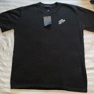 Louis Vuitton Black Short Sleeve Tee